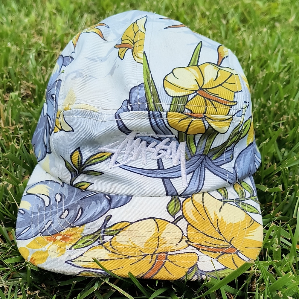 5 panel stussy hat